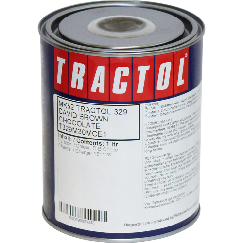 Tractol David Brown Chocolate 1 Litre Paint
