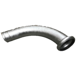 Bauer Pipe 5” Female 90° Bend