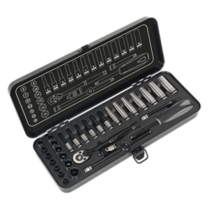 Sealey Socket Set 1/4"Sq Drive (32pc)
