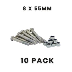 Shear Bolt M8 x 55mm (10 Pack)