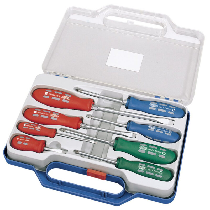 Draper 8PC Engineers Screwdriver Set - Image 2