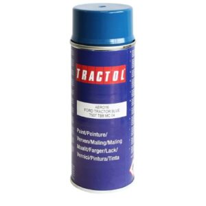 Tractol Ford Blue Paint 400ml Spray Can Aerosol