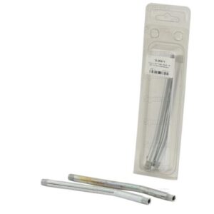 Grease Gun Tube - Rigid (1/8 BSPT) 15cm (2 pack)