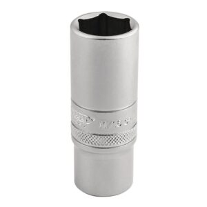6 Point Metric Deep Socket, 3/8" Sq. Dr., 17mm