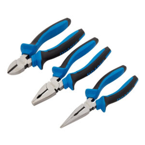 Draper Soft Grip Pliers Set (3 Piece)