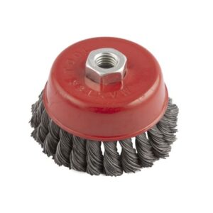 Brush 9" Angle Grinder Knotted 100 x 14mm