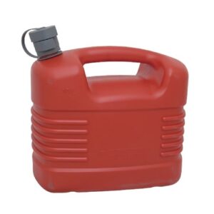 Plastic Petrol Fuel Can inc. Nozzle - 10 Litre