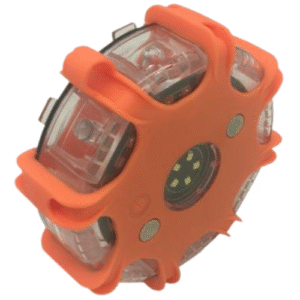 LED Global Rechargeable LED Warning Flare Amber Light