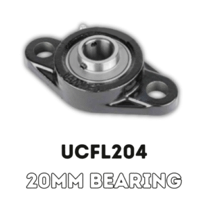 2 Bolt Flange Bearing Unit 20MM Bearing