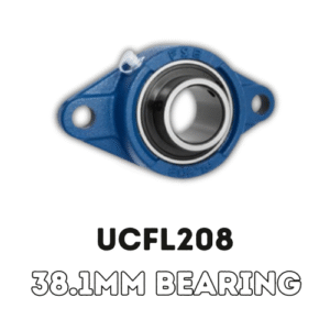 2 Bolt Flange Unit 38.1MM Bearing UCFL208