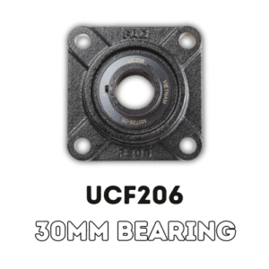 4 Bolt Flange Bearing Housing 30MM Bearing