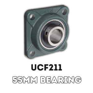 4 Bolt Flange Bearing Housing 55MM Bearing