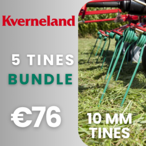 KV/Taarup Spring Tine Duo 10mm (5 Tines)
