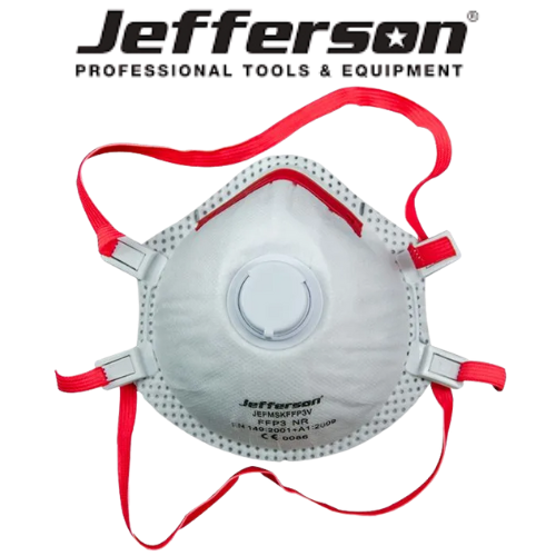 Jefferson FFP3 Valved Mask - 2 Pack