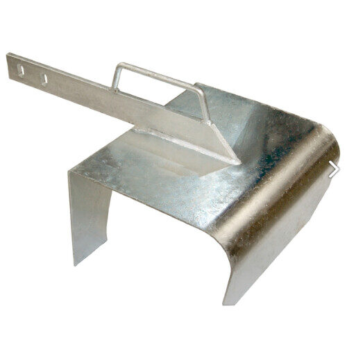 Large Double Wide Splash Plate Including Arm