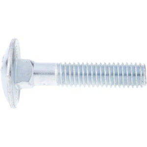 Coach / Cup Head Bolt M6 x 35mm Steel Zinc-plated 8.8