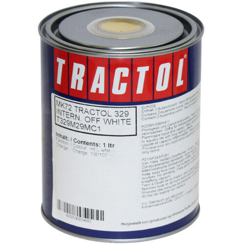 Tractol International Off-White 1 Litre Paint