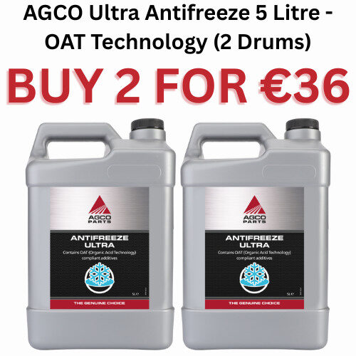 AGCO Ultra Antifreeze 5 Litre - OAT Technology (2 Drums)