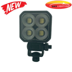 247 24W LED 2" Square Work Lamp - 2400 Lumens