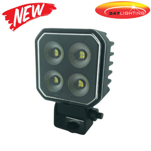247 24W LED 3" Square Work Lamp - 3520 Lumens