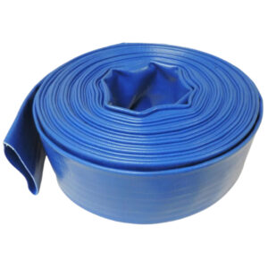 4'' Medium Layflat Hose Blue - Price Per Meter