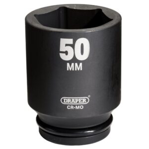 Draper Hi-TORQ® Deep Impact Socket, 3/4" Sq. Dr., 50mm