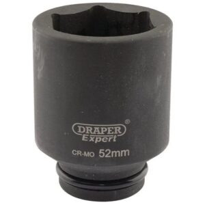 DRAPER Expert 52mm 3/4″ Square Drive Hi-Torq® 6 Point Deep Impact Socket