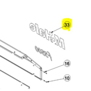 McHale Back Door Logo Decal