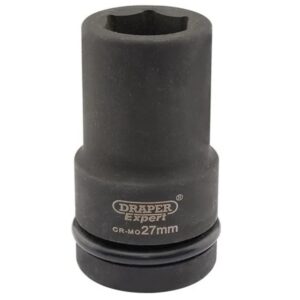 Draper 05142 Expert 27mm 1/2" Drive 6 Point Deep Impact Socket