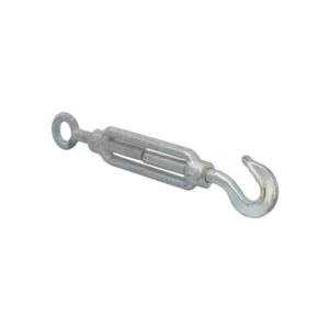 Galvanised Turnbuckle Hook & Eye 12 x 229mm