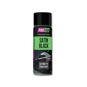 Tec13 Satin Black Spraypaint 500ml