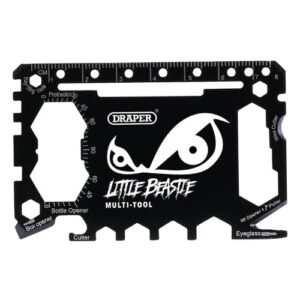 Draper Little Beastie Wallet Multi-tool Silver One Size