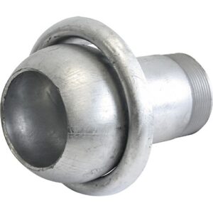 Italian Male 60mm Coupling With 2" Threaded End
