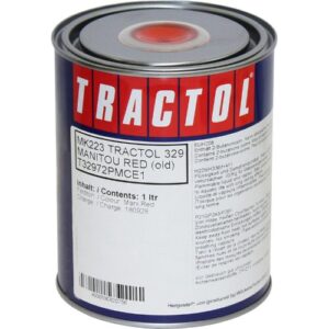 Tractol Manitou Red 1 Litre Paint