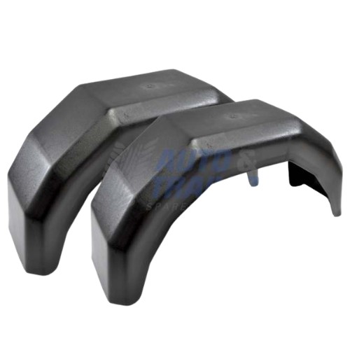 13" Plastic Trailer Mudguards