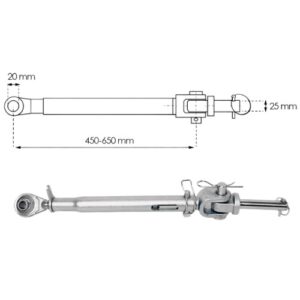Stabiliser Ford TM & 60s Normal Duty 480mm Cat 1 - 19mm