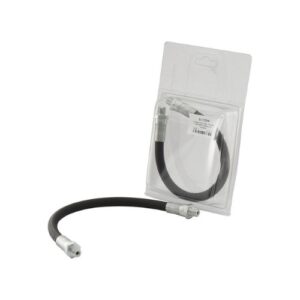 Heavy Duty Rubber Grease Gun Hose 1/8" BSPT 30cm (Agripak 1 pc)