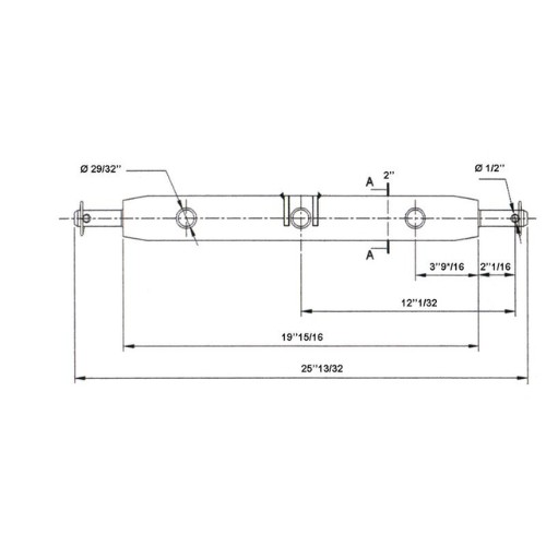 Drawbar Frame Hitch System Cat 1 - Image 4