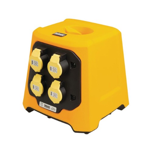 Draper Defender E712654 Uplight V3 Multi Socket Base, 4 x 16A (Base Only)