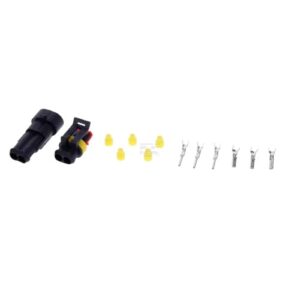 Set of Superseal 2 Pin Connector Plugs Male+Female
