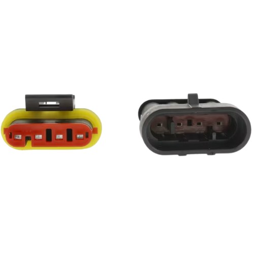 Set of Superseal 4 Pin Connector Plugs Male+Female - Image 4
