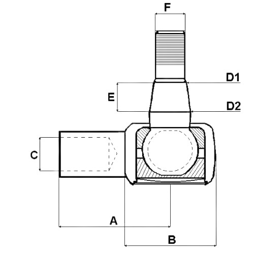 Tie Rod End RHS / LHS - Image 3