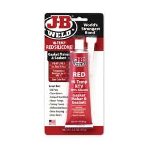 J-B Weld Red Hi-Temp RTV Gasket Maker 85g