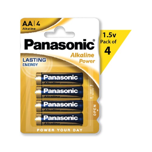 Panasonic Alkaline AA Batteries 1.5V