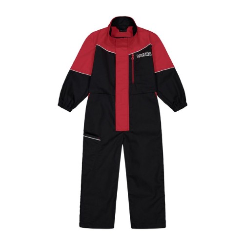 Valtra Kids’ Summer Workwear Overalls Black & Red | Durable Children's Coverall - New Design