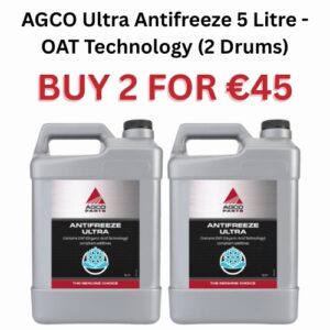 AGCO Ultra Antifreeze 5 Litre - OAT Technology (2 Drums)