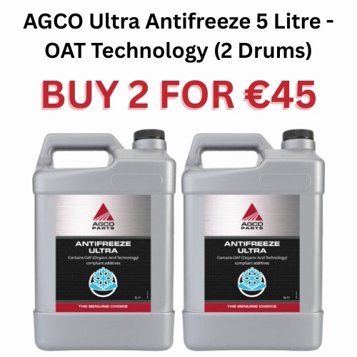 AGCO Ultra Antifreeze 5 Litre - OAT Technology (2 Drums)