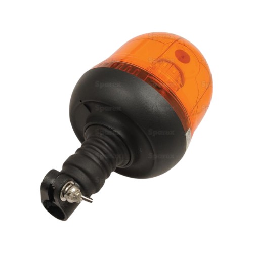 Rotating Halogen LED Amber Beacon | Flexible Pin | 12-24V - Image 2