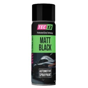TEC13 Matt Black Aerosol Spray-paint 500ML