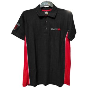 Adult Valtra 75 Years Polo T Shirt - Red & Black